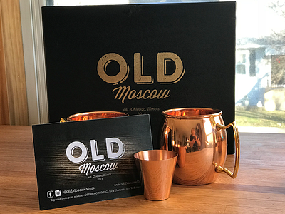 Old Moscow Mule Package Design