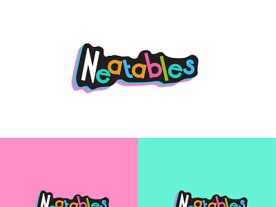 neatables logo branding logo