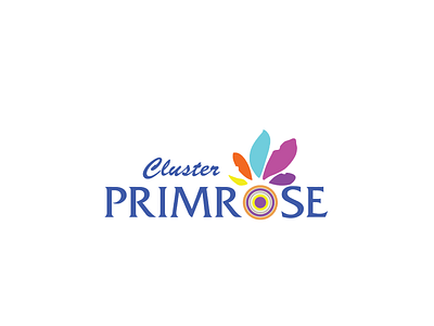 cluster primrose logo branding design logo