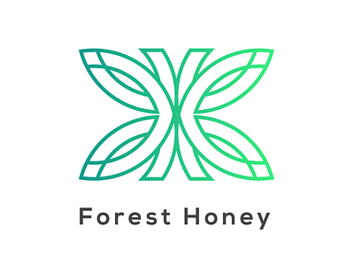 Forest Honey behance brand dribbble flat illustration illustrator logo logo design logo design branding logo design concept logo designs logodesign logotype minimal minimalism minimalist logo minimalistic typographic typographic logo vector