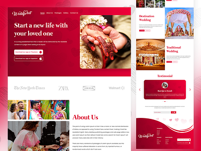 Event Website design event landingpage trendy ui ux website