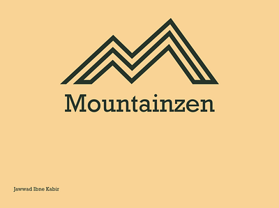 Mountainzen brand brand identity branding design design digitalart illustration logo logo design logodesign logos logotype vector