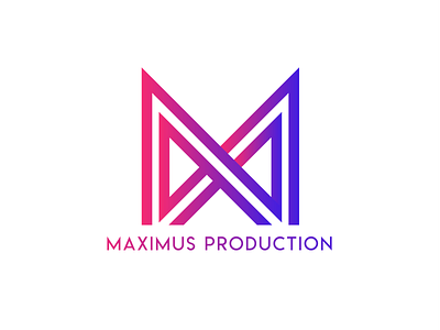 Maximus Production behance brand identity branding design design dribbble illustration logo logo design logodesign logos logotype minimal minimal design minimalism minimalist logo minimalistic typographic typographic logo typography vector