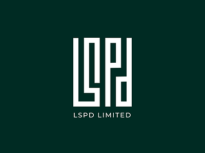 LSPD Limited behance brand dribbble flat illustration logo logo design logo design branding logo design concept logo designs logodesign logotype minimal minimalism minimalist minimalist logo minimalistic typographic logo typography vector