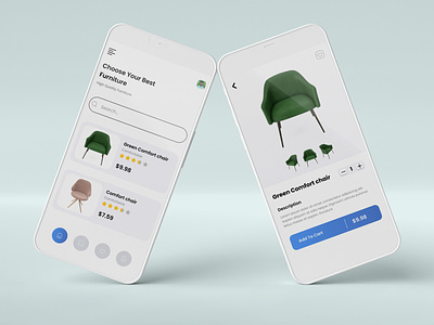 E-commerce Furniture Mobile App app