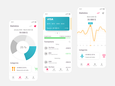 Mobile banking app