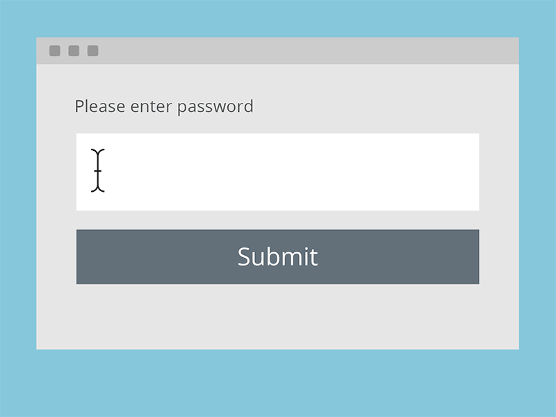 Password Guesses animation design gif