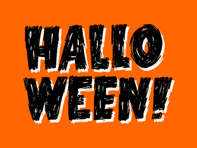 Halloween hand lettering lettering scary sppoooooooooky type typography