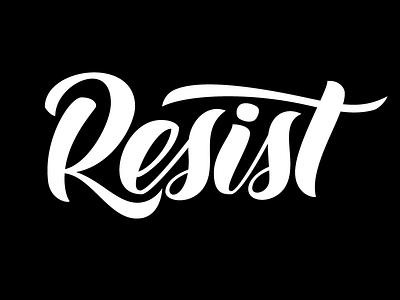 Resist hand lettering lettering resist script type typography
