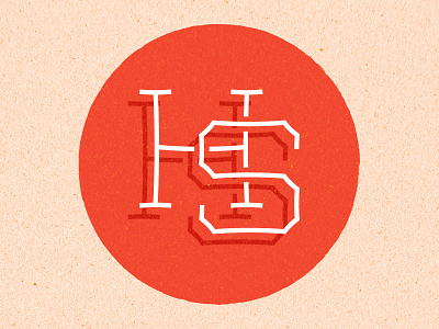 Half Serious Sports! logo monogram sports logo