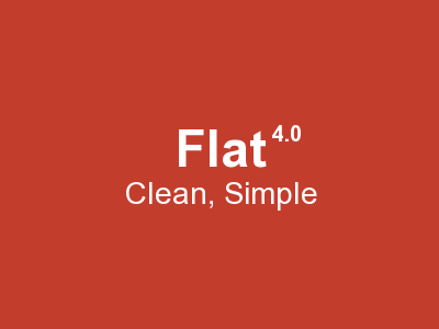 Flat 4.0 is Live!