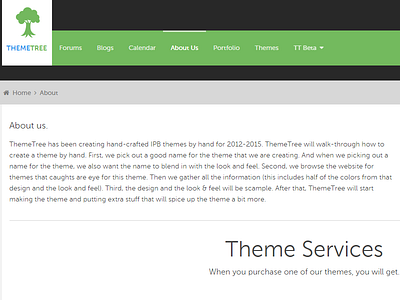 ThemeTree Beta - About Us themetree beta