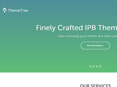 [Updated] ThemeTree Homepage Preview [WIP] homepage themetree wip