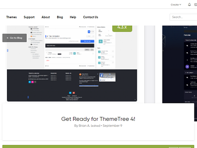 Blog Index + Article [WIP] - ThemeTree 4