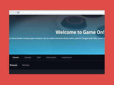 Get Your "Game On" Preview [WIP] game game on ip board preview themetree wip