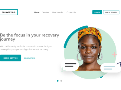 RecoveryHub by PWMI ui