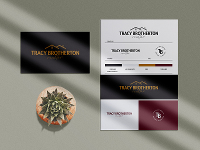 Tracy Brotherton - Realtor Branding branding design logo design realtor realty