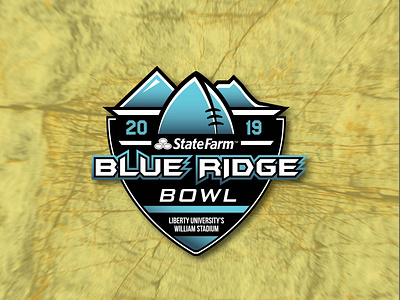 Blue Ridge Bowl - Football Tournament Logo