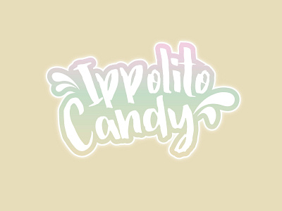 Ippolito Candy Logo bedford va candy candy logo candy shop design graphic design logo logo design lynchburg va