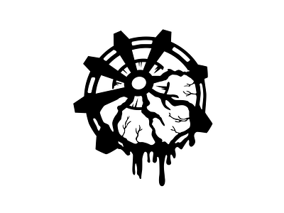 FX Eye design eye gear illustration logo logo design morbid steampunk