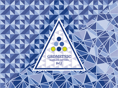 Geometric Seamless Pattern Vol.2 background decoration design geometric printing seamless pattern textile vector wallpaper