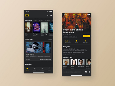 IMDb Mobile App UI Redesign