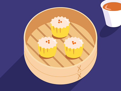 Dim Sum Illustration