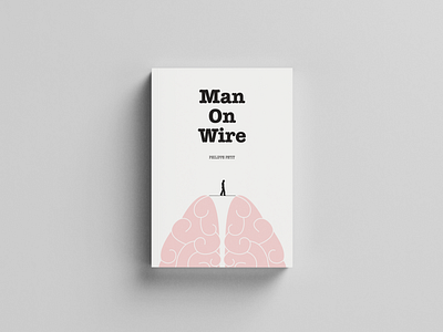 Man On Wire Book Cover book cover book cover design creative graphic design illustration man on wire