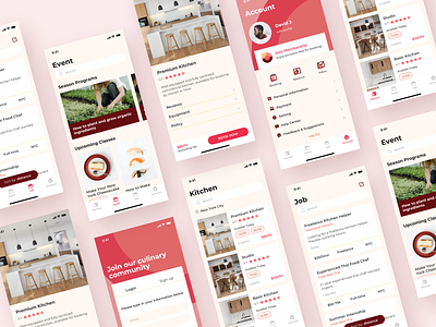 Shared Kitchen App Design