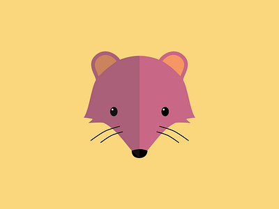 Mouse animal cute illustration minimal mouse