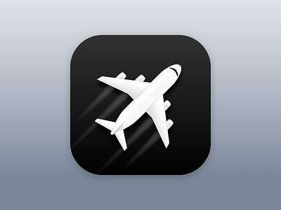 Flighty App Icon app icon flighty icon plane
