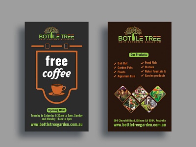 design a Free Coffee flyer