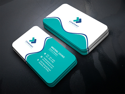 Creative business card psd template