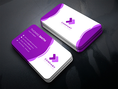 Creative business card psd template corporate business card