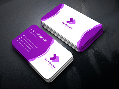 Creative business card psd template