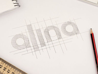 Alina Business card branding business card business card design creative custom lettering custom type foil stamped letterpress logo logo design wiltshire wordmark
