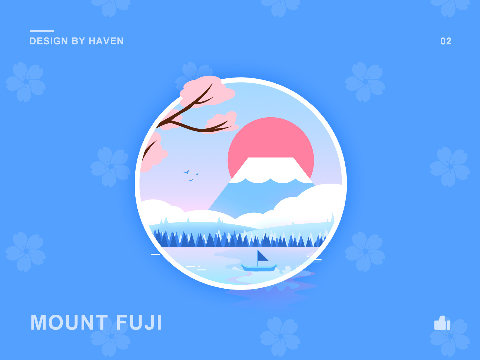 MOUNT FUJI by muyu on Dribbble