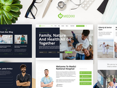 Hospital & Health Services Template Kit