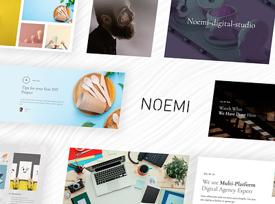 Creative Agency & Portfolio Template Kit agency creative design elementor portfolio template ui ux website