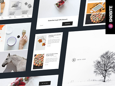 Clean & Minimal Portfolio Elementor Template kit