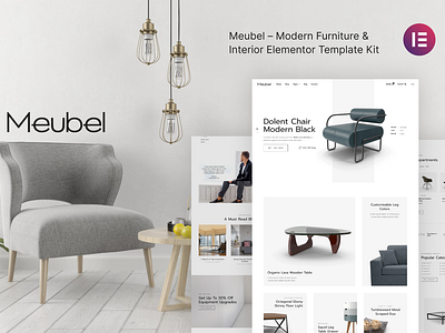 Modern Furniture WooCommerce Elementor Template Kit