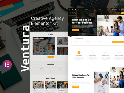 Creative Agency Elementor Template Kit