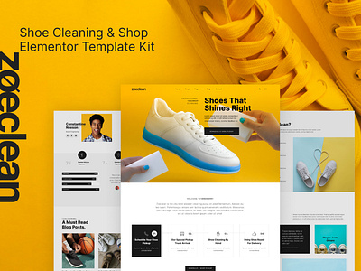 Shoe Cleaning & Shop Template Kit