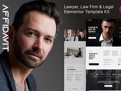 Lawyer & Law Firm Elementor Template Kit