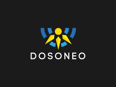 Dosoneo design energy logo panel photovoltaic plants power rays solar sun