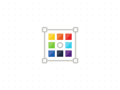 Tiny PMS Match camera grid instagram lens logo multicolor pantone photo swatch