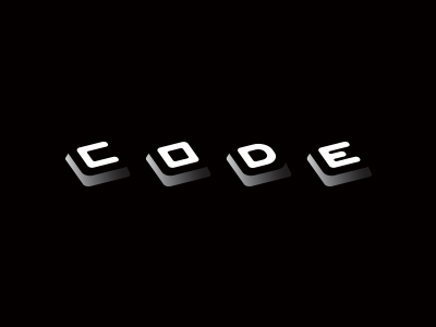 Code backlight code design developer key keyboard logo programming technology