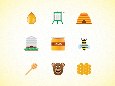 Honey Icons