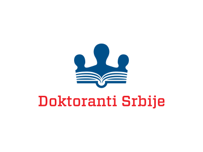 Doktoranti Srbije crown design education face faculty learn logo pages paper phd researcher school student
