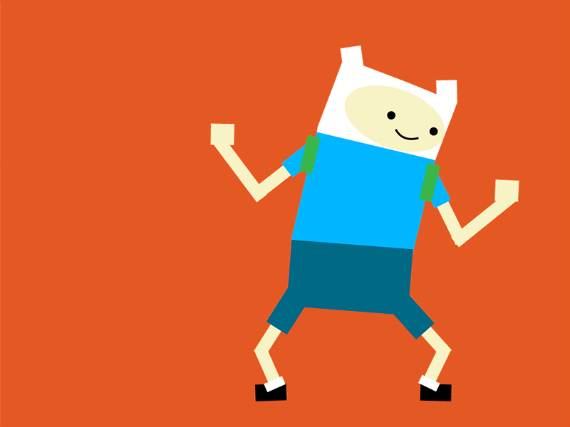 Finn the human dancing Fresh Dance 2d animation 2d character adventure time after effects animation animation 2d character character animation character design finn the human fortnite motion motion graphics pixel pixel animation pixel art vector